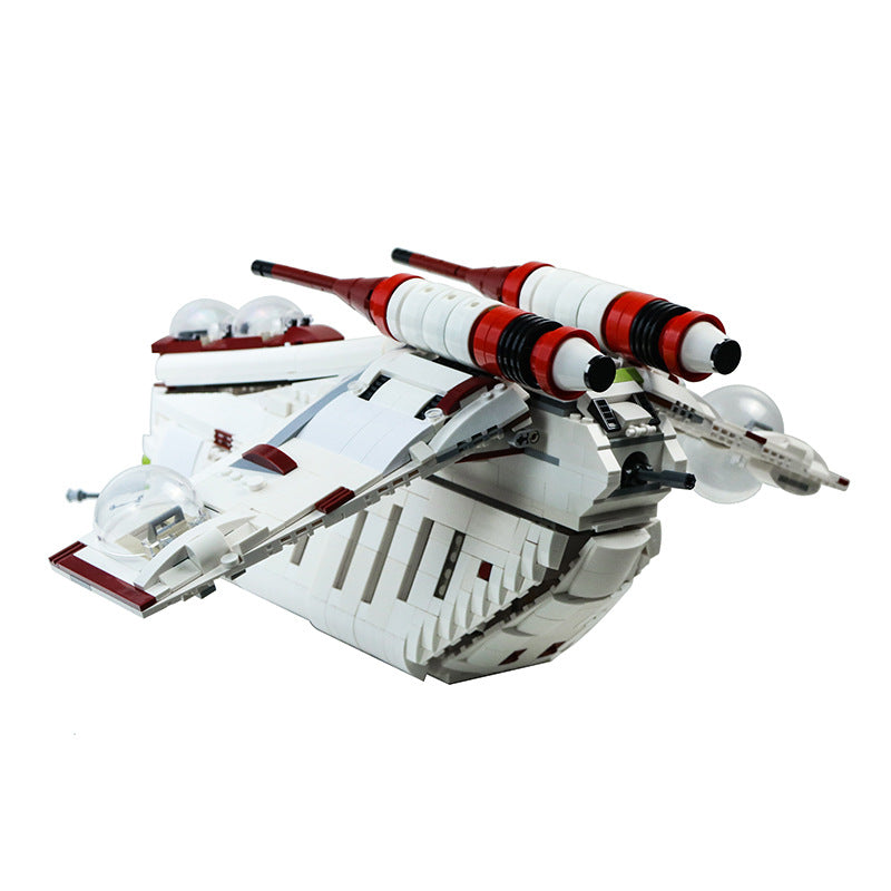 moc-35919 republic gunship based set 75021 from star war - 1711 pcs - 3