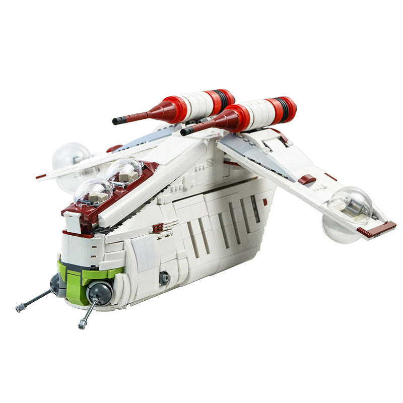 moc-35919 republic gunship based set 75021 from star war - 1711 pcs - 4