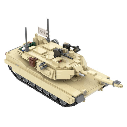 moc-36237 m1a2 abrams tank w/ interior v - 972 pcs - 2