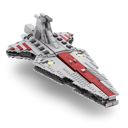 moc-37121 venator republic attack cruiser - star wars - 818 pcs - 1