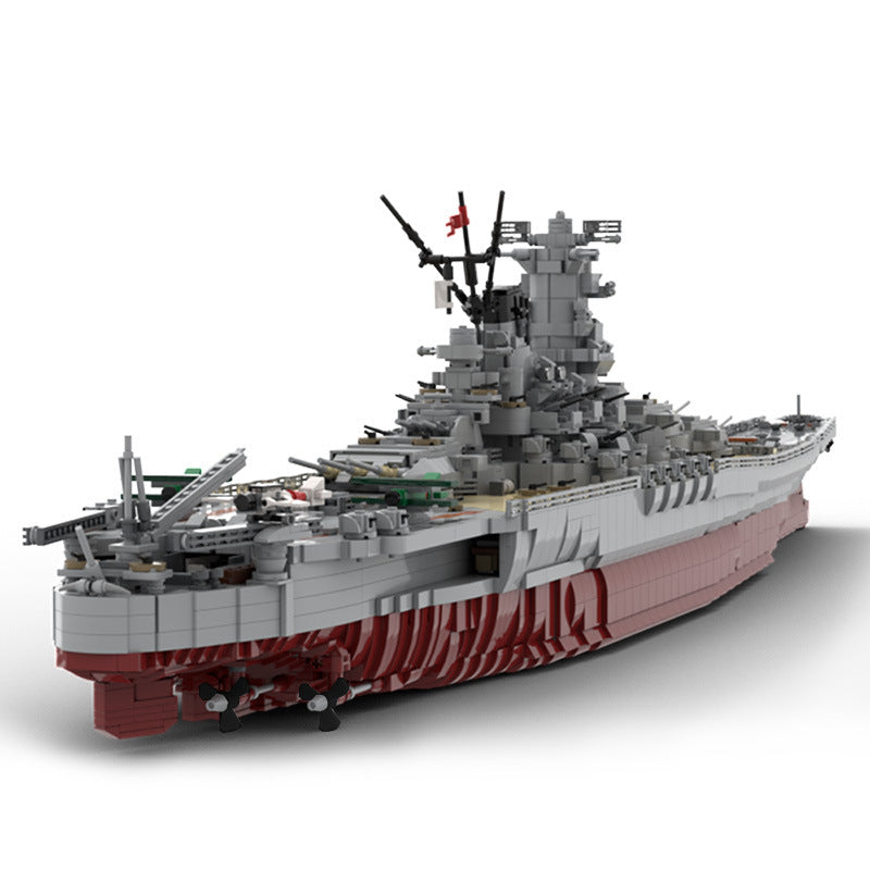 moc-37260 ijn yamato 1:200    legendary starship - 8717 pcs - 2