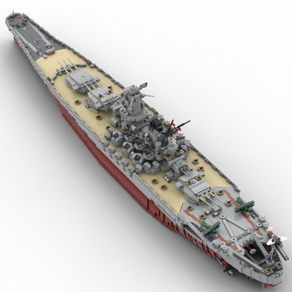 moc-37260 ijn yamato 1:200    legendary starship - 8717 pcs - 4