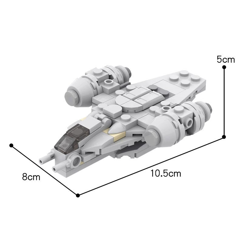 moc-38715 micro razor crest - 103 pcs - 3