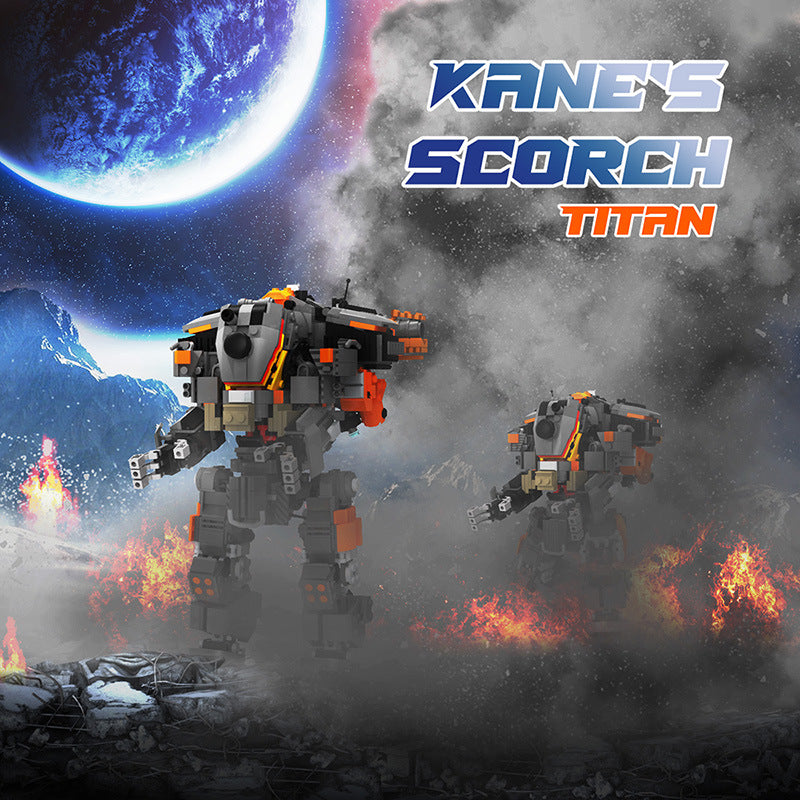 moc-39614 titanfall 2 kane's scorch titan armed with fire based arsenal - 3