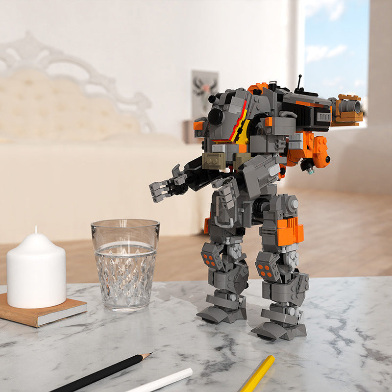 moc-39614 titanfall 2 kane's scorch titan armed with fire based arsenal - 4