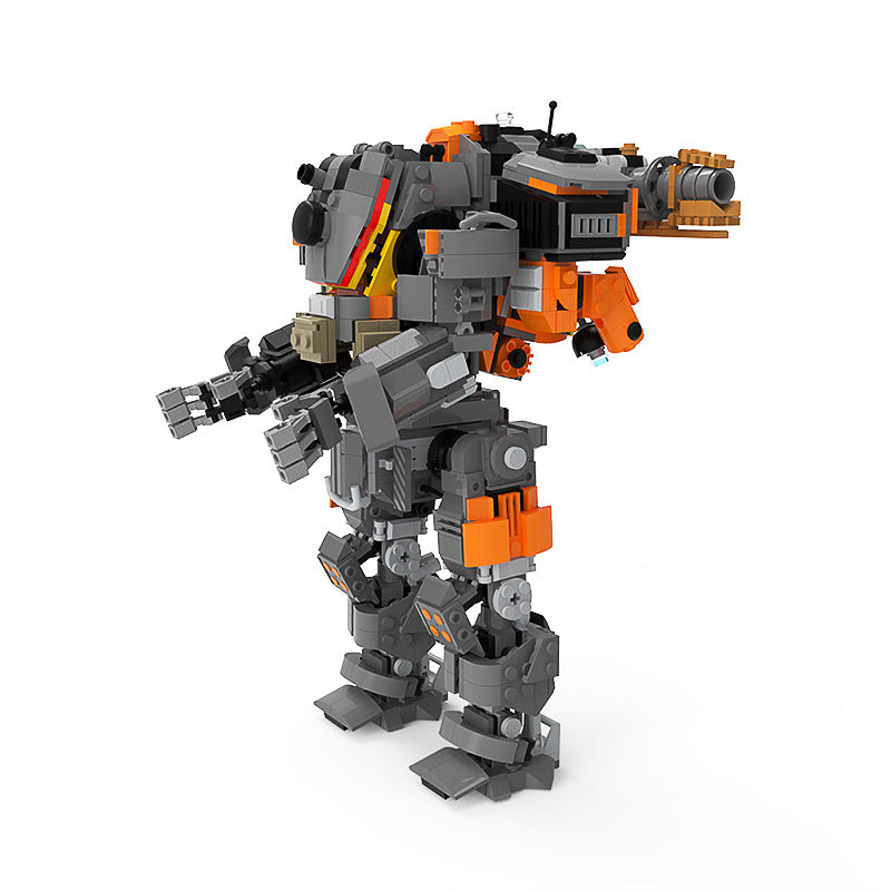 moc-39614 titanfall 2 kane's scorch titan armed with fire based arsenal - 7