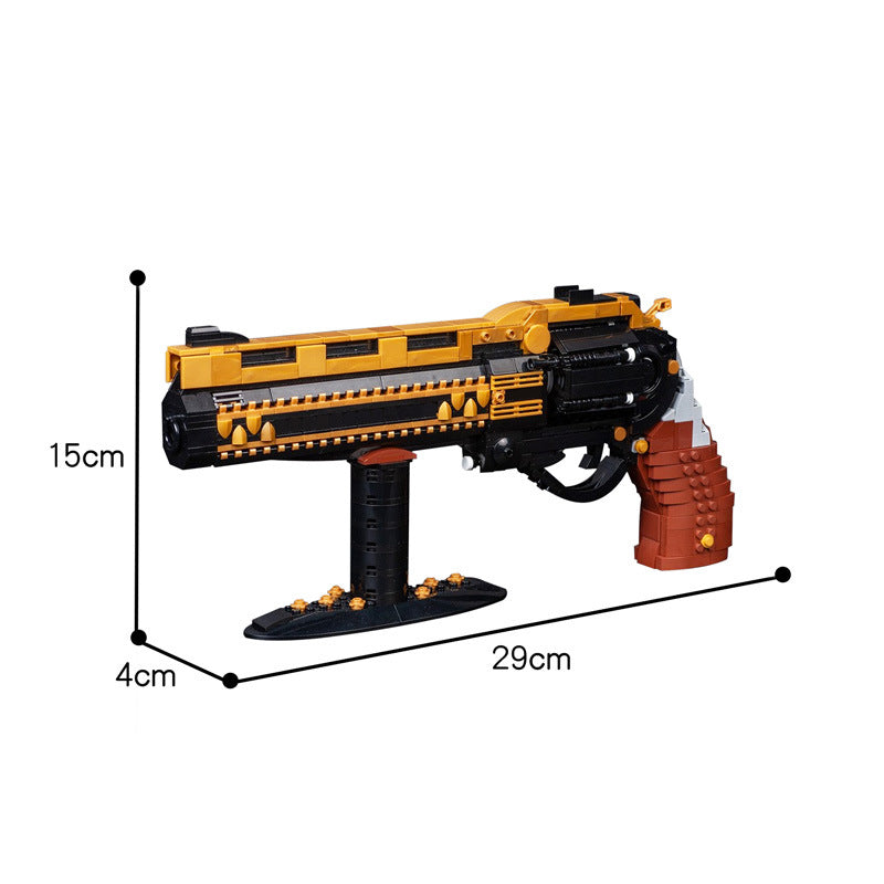 moc-39676 destiny 2 - the last word exotic hand cannon - 840 pcs - 4