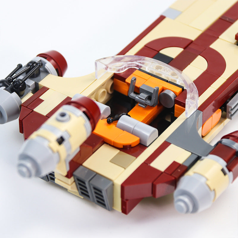 moc-41385 luke's x-34 sorosuub landspeeder - star wars - 300 pcs - 5