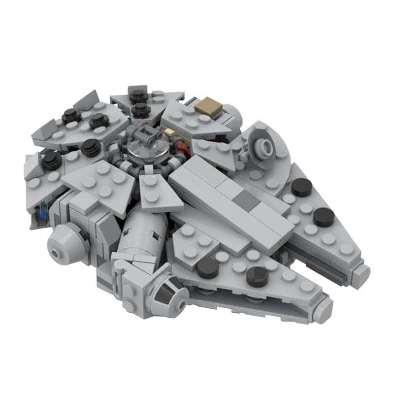 moc-41461 millenn ium falcon - micro -with cradlestand - star wars - 3