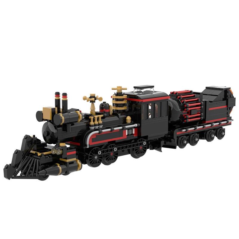 moc-41639 back to the future 'jules verne' time train - 880 pcs - 1