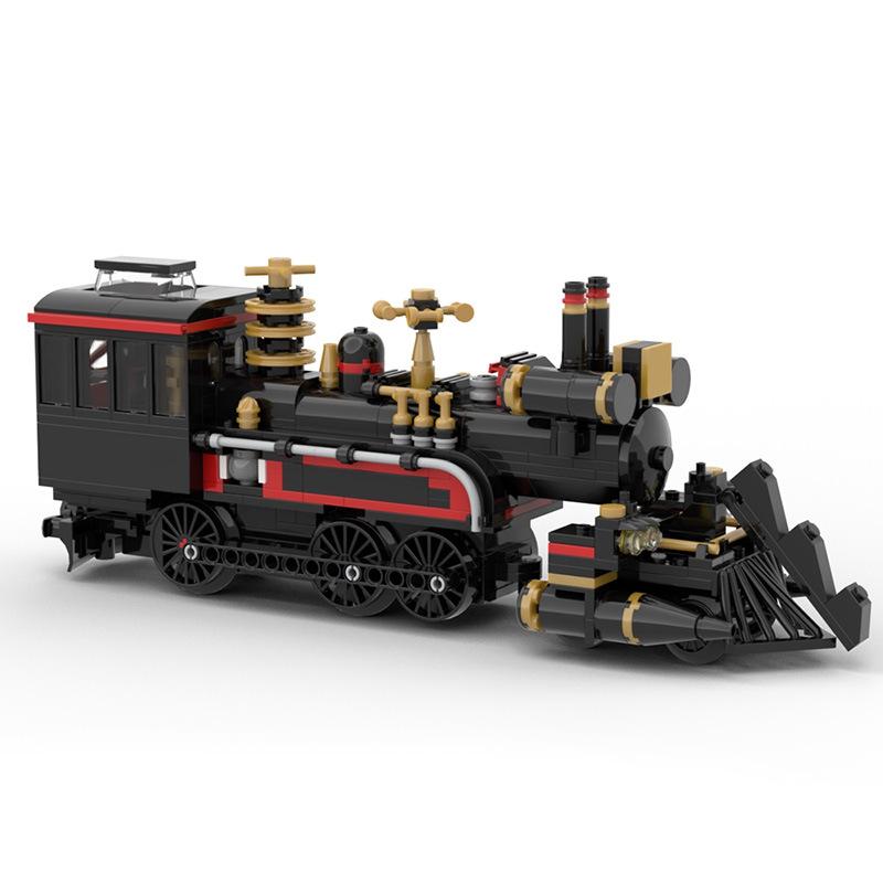 moc-41639 back to the future 'jules verne' time train - 880 pcs - 3