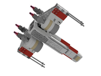 moc-41925 chibi x wing t65 - 306 pcs - 1