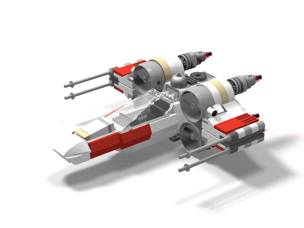 moc-41925 chibi x wing t65 - 306 pcs