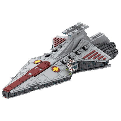 MOC-43186 Venator-class Republic Attack Cruiser (with interior) - the Clone Wars - 3