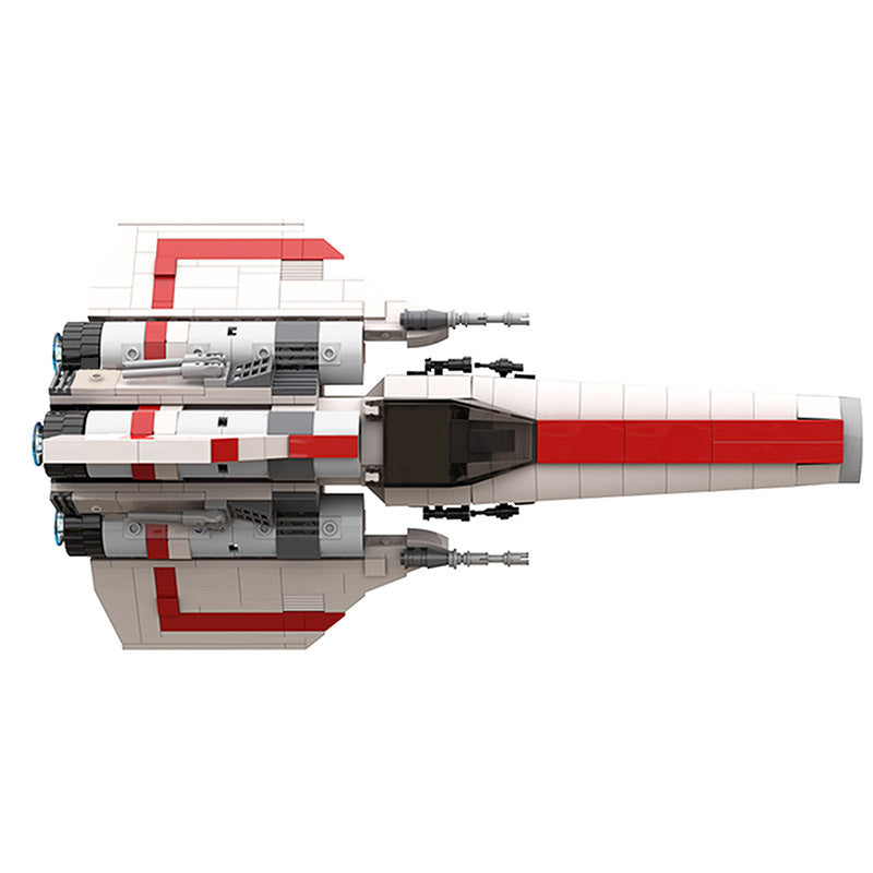 moc-45112 colonial viper mk1 - version 2.0 from battlestar galactica - 3