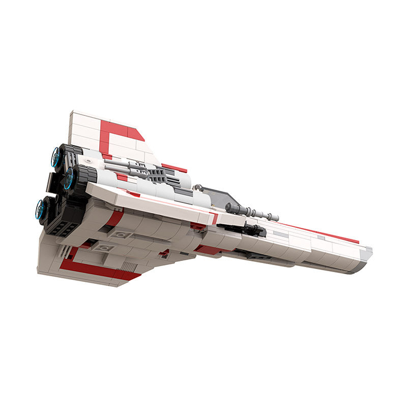 moc-45112 colonial viper mk1 - version 2.0 from battlestar galactica - 4