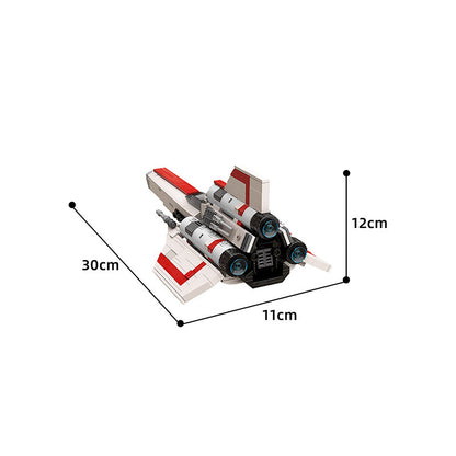 moc-45112 colonial viper mk1 - version 2.0 from battlestar galactica - 5