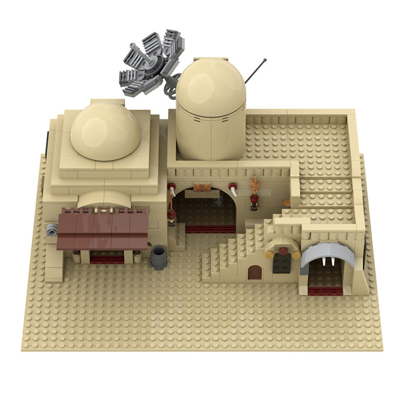 moc-45639 tatooine double building (slums) tat02 - 636 pcs - 3