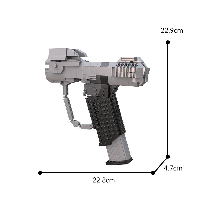 moc-45653 m6d magnum from halo: combat evolved - 660 pcs - 5