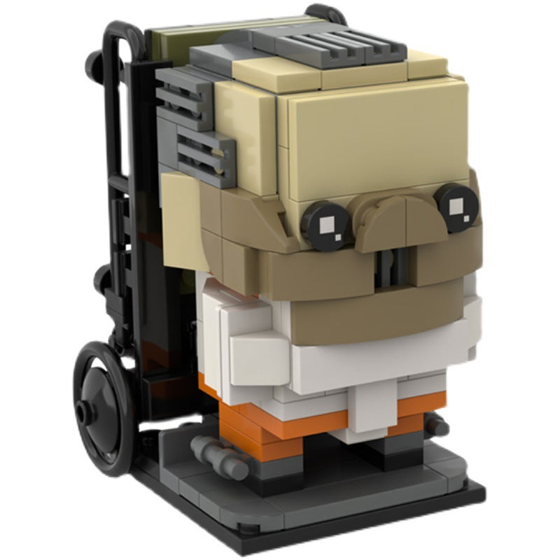 MOC-46069 Hannibal Lecter Brickheadz From Silence of the Lambs - 2