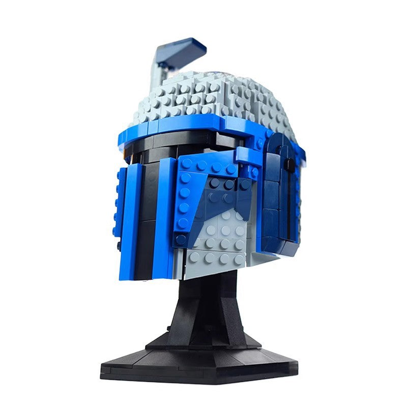 moc-46502 jango fett helmet bust 575 pcs - 4