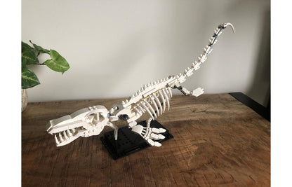 moc-47070 mosasaur skeleton - dinosaur fossils - 416 pcs - 4