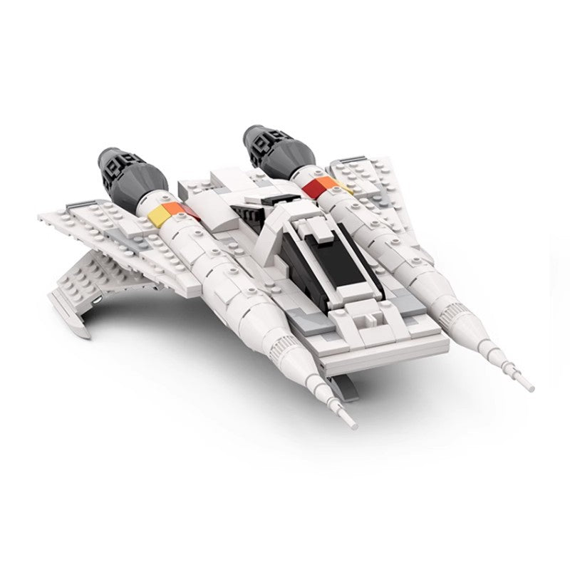 moc-48610 space buck rogers starfighter ship - 548 pcs