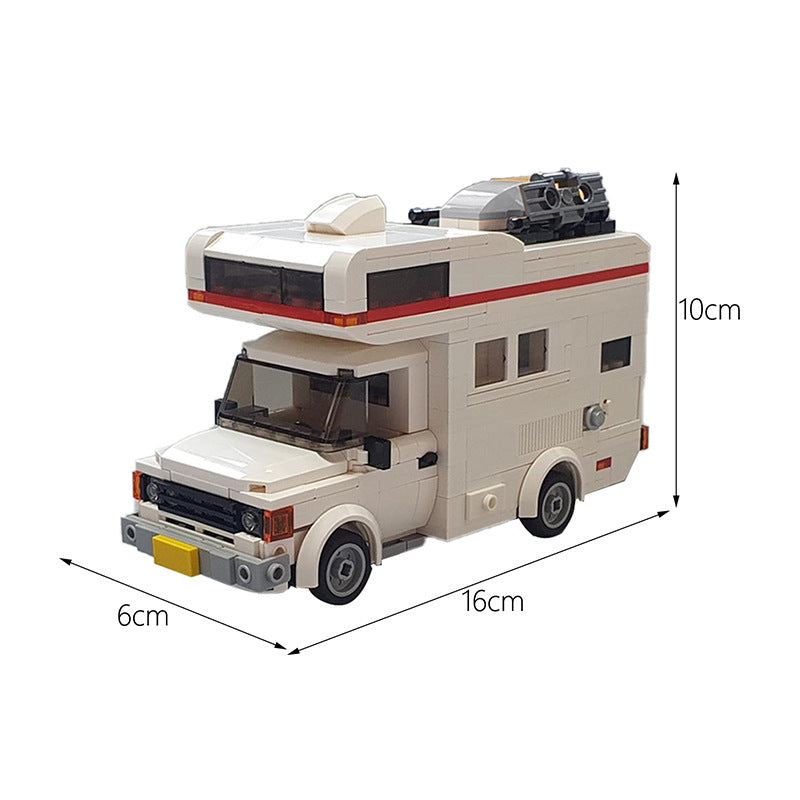 moc-49047 ford transit mk2 camper - 514 pcs - 1