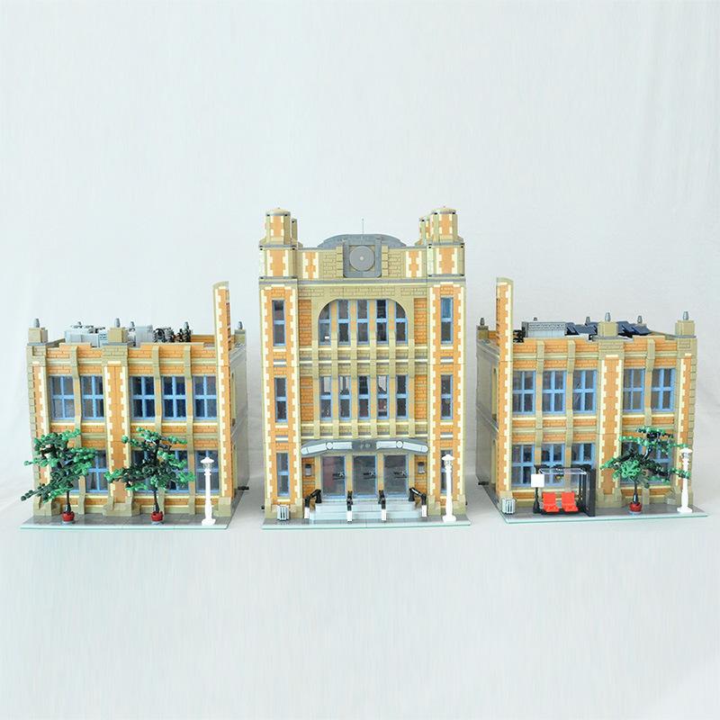 moc-49130 modular school building sets - 14417 pcs - 4