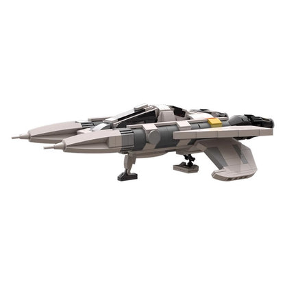 moc-49322 buck rogers starfighter 2.0 - 603 pcs - 2