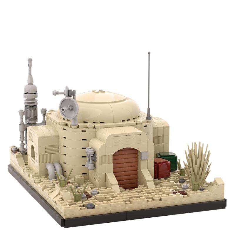 moc-50144 sw owen lars' home on tatooine - 598 pcs - 1