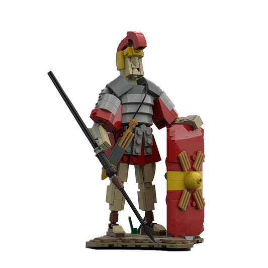 moc-50465 roman legionary armed with a pilum and gladius - 213 pcs - 1