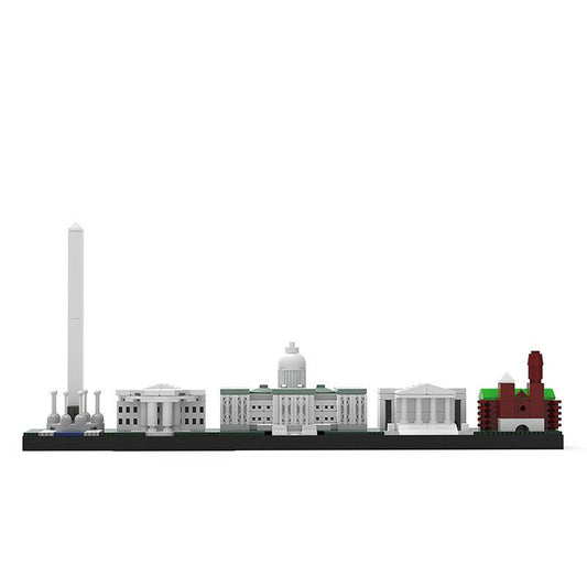 MOC-50791 Washington DC Skyline Block Set - 278 pcs - 1