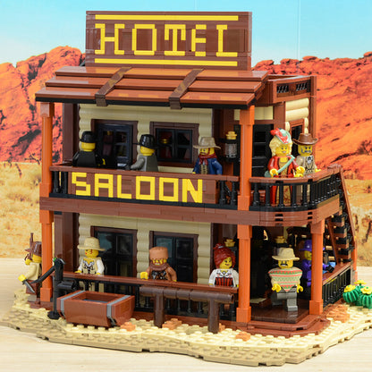 moc-51332 old west saloon hotel - 1991 pcs - 9