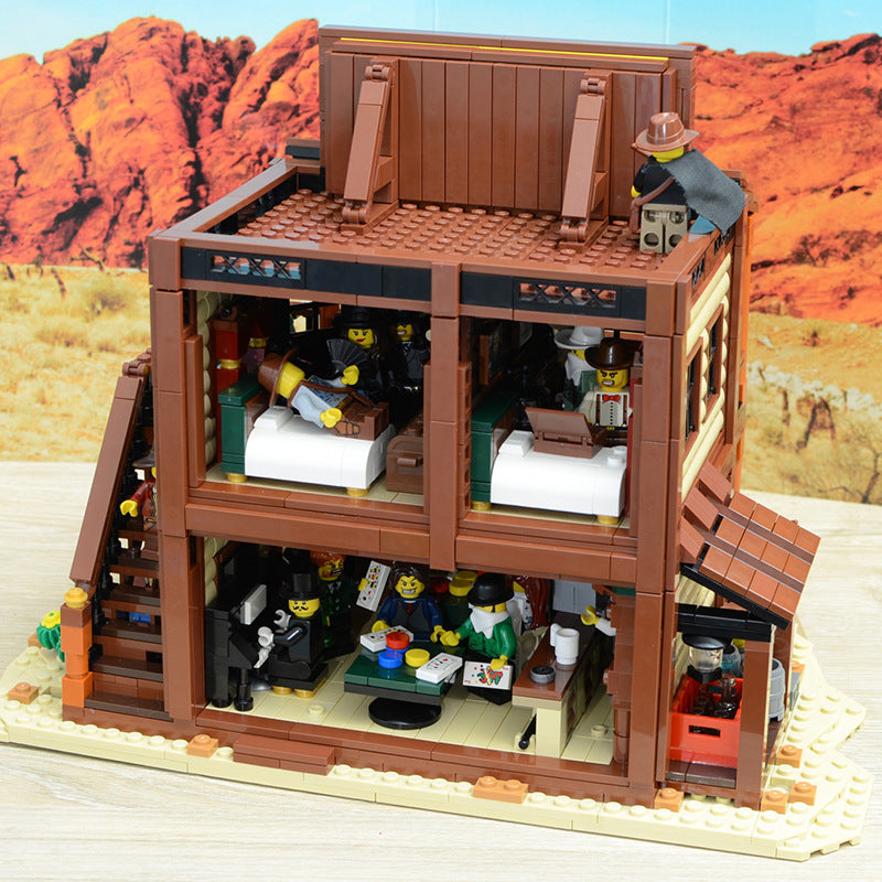 moc-51332 old west saloon hotel - 1991 pcs - 2