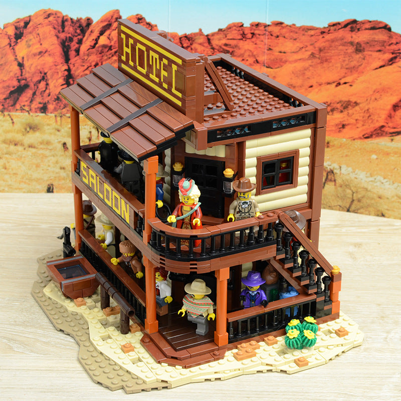 moc-51332 old west saloon hotel - 1991 pcs - 3