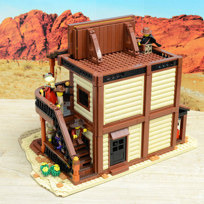 moc-51332 old west saloon hotel - 1991 pcs - 4