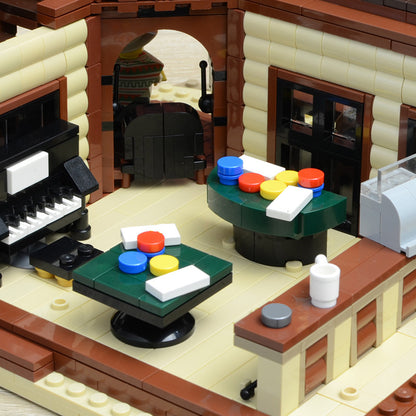 moc-51332 old west saloon hotel - 1991 pcs - 5