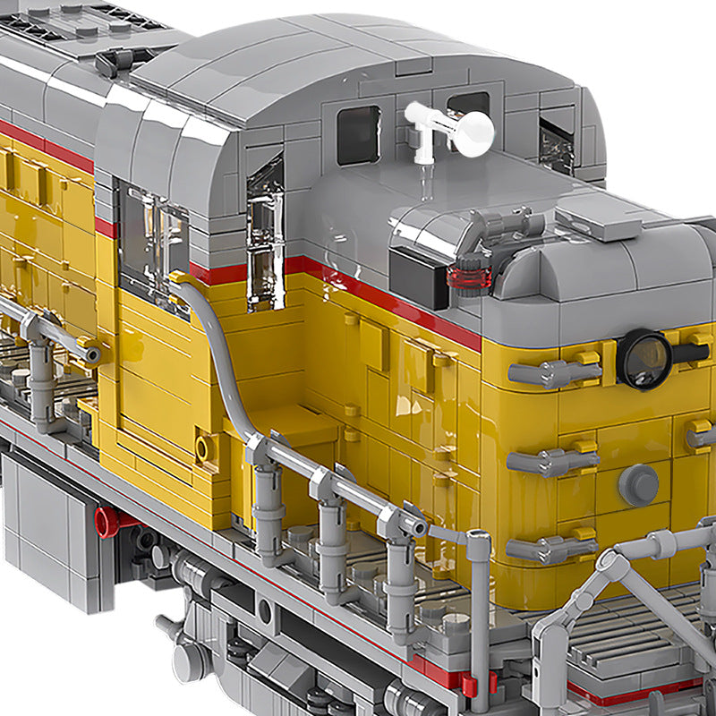 moc-52188 replica of union pacific alco rs-2 1:38 scale - 2244 pcs - 4