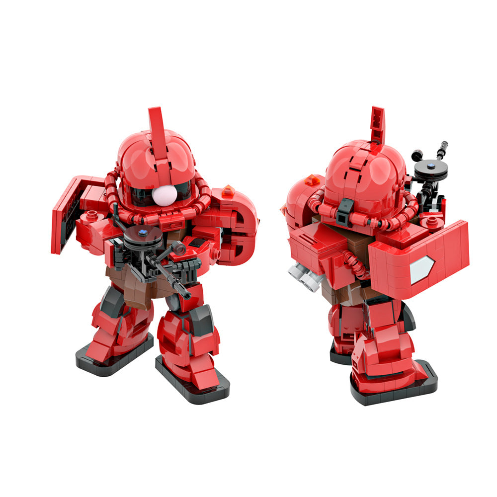 moc-52507 zaku ii gundam building blocks - 3