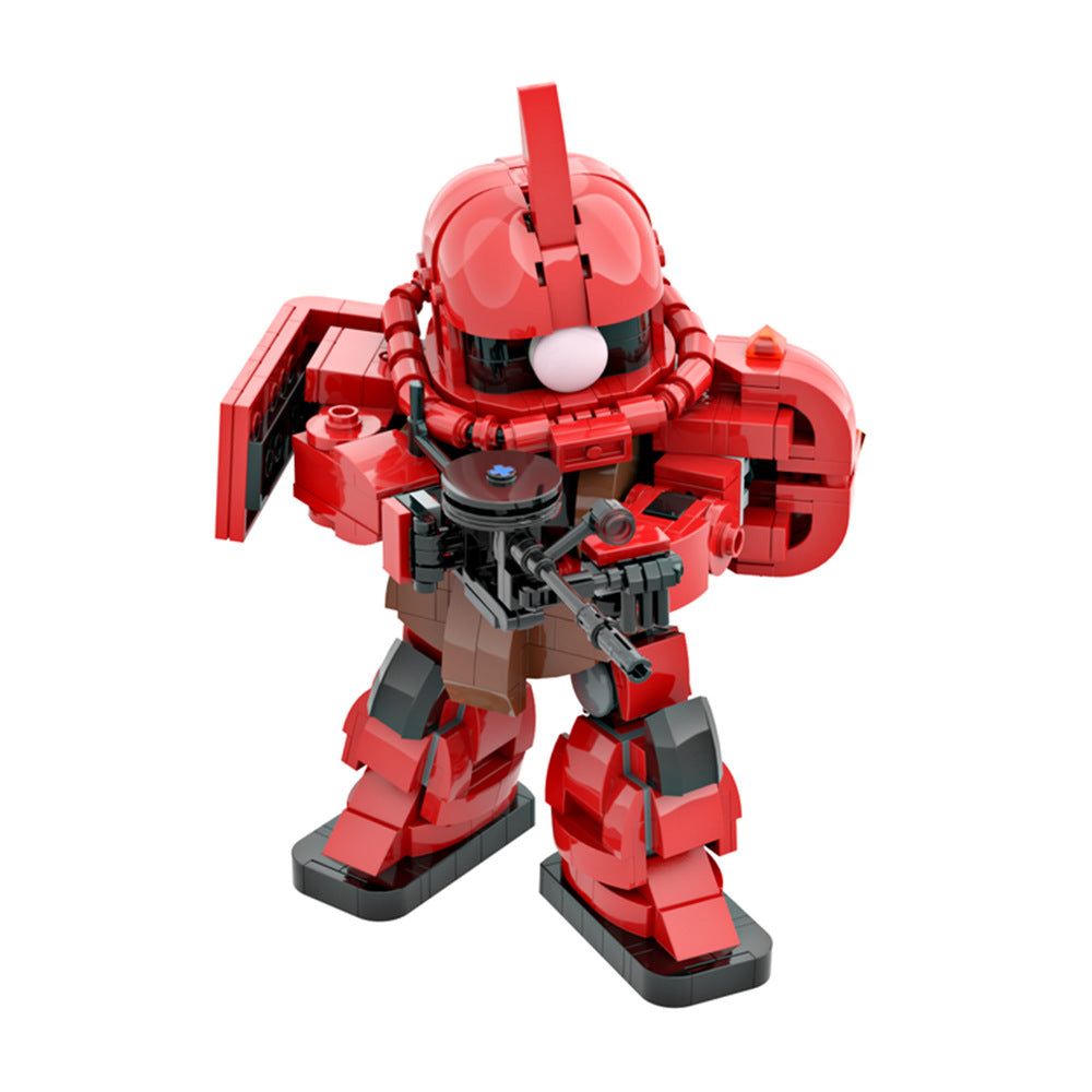 moc-52507 zaku ii gundam building blocks - 5