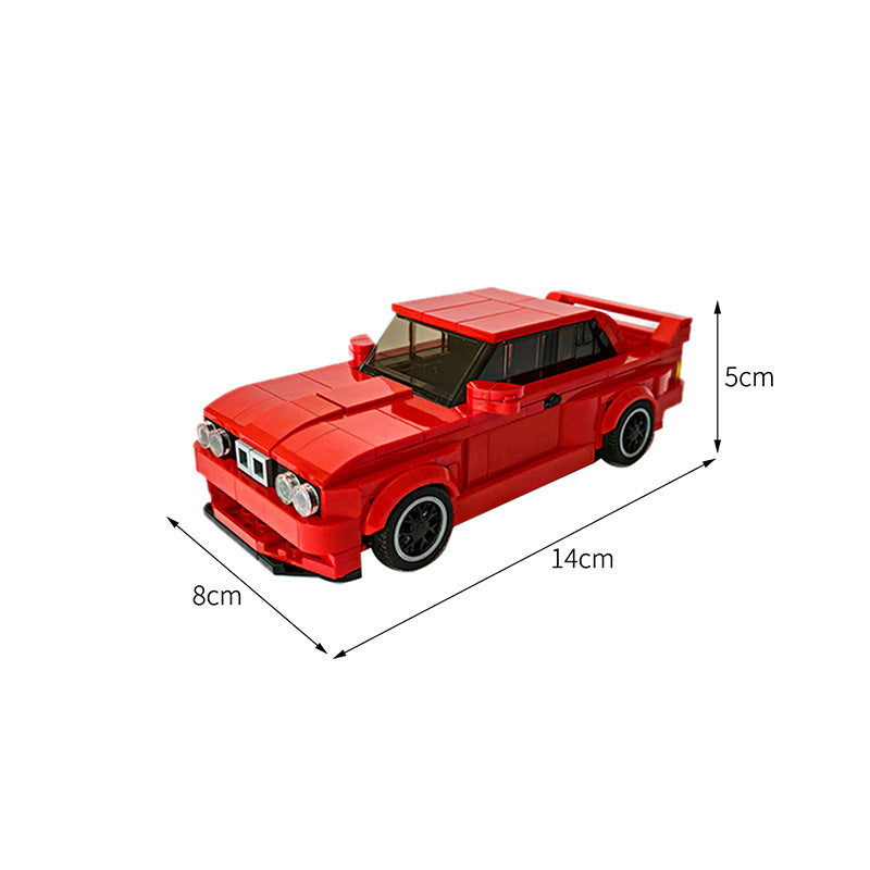 moc-53050 bmw m3 e30 sportscar - 427 pcs - 1