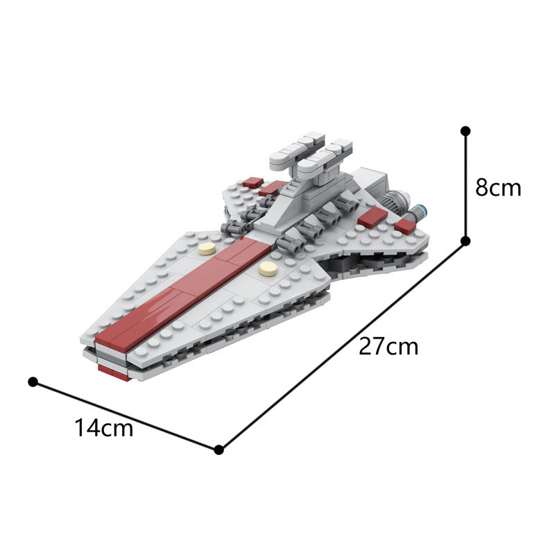 MOC-53074 Republic Venator Bundle - Attack Cruiser - Star War - 3