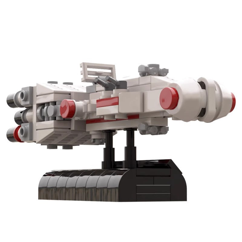 moc-53318 tantive iv rebel blockade runner - 166 pcs - 5