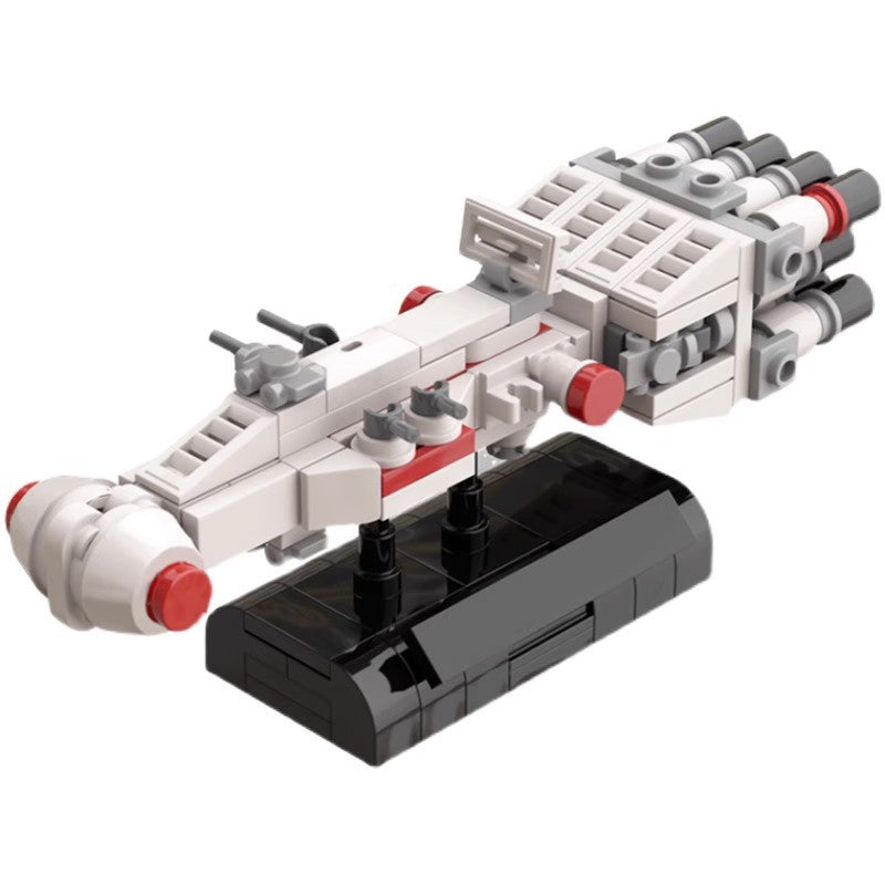 moc-53318 tantive iv rebel blockade runner - 166 pcs - 1