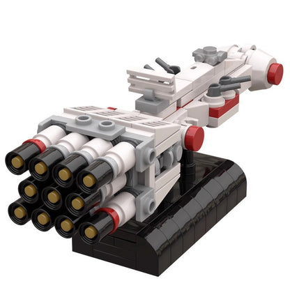 moc-53318 tantive iv rebel blockade runner - 166 pcs - 3