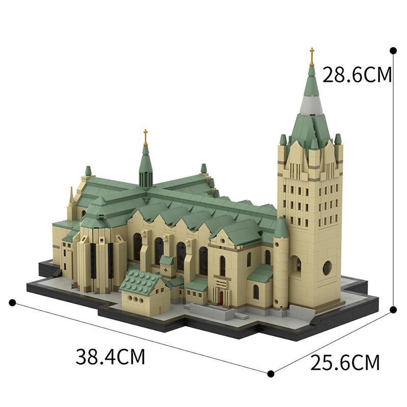 moc-54159 paderborn cathedral - 3164 pcs - 2