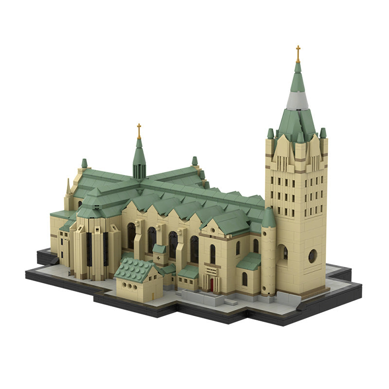 moc-54159 paderborn cathedral - 3164 pcs - 3