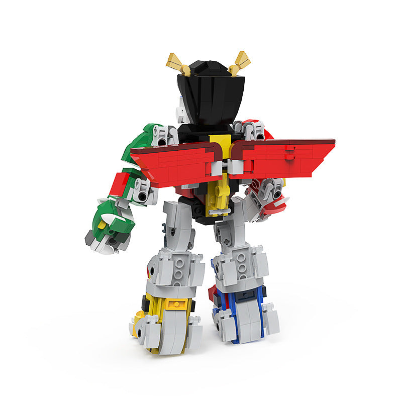 moc-54562 voltron v1 –  711 pieces, compatible with lego - 5