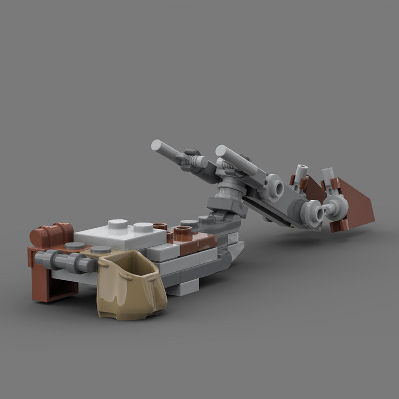 moc-56034 the mandalorian speeder bike - 43 pcs - 2